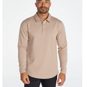 Bylt Drop-Cut Long Sleeve: LUX Polo